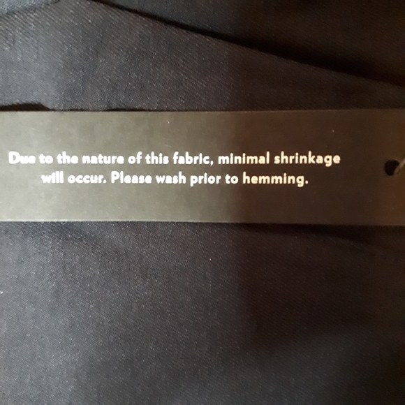 Women's Navy Reitman's Dress Pants - Picture 5 of 5